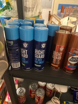 Windex, sharpies, tablets, deodorant