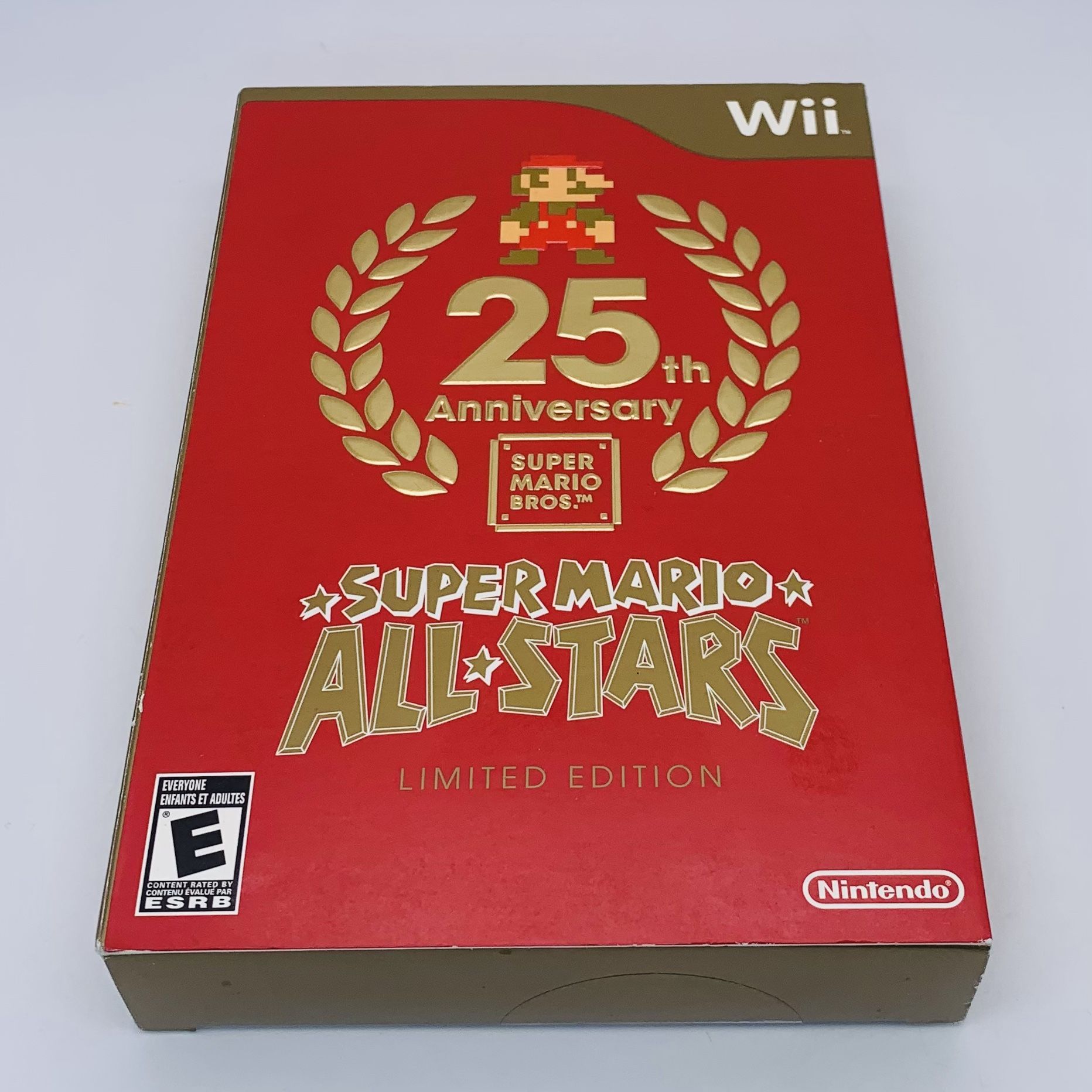 Super Mario All-Stars Limited Edition Nintendo Wii 2010 Complete CIB TESTED