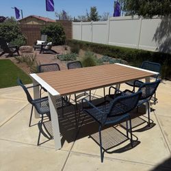 Patio Table And 6 Chairs Never Used