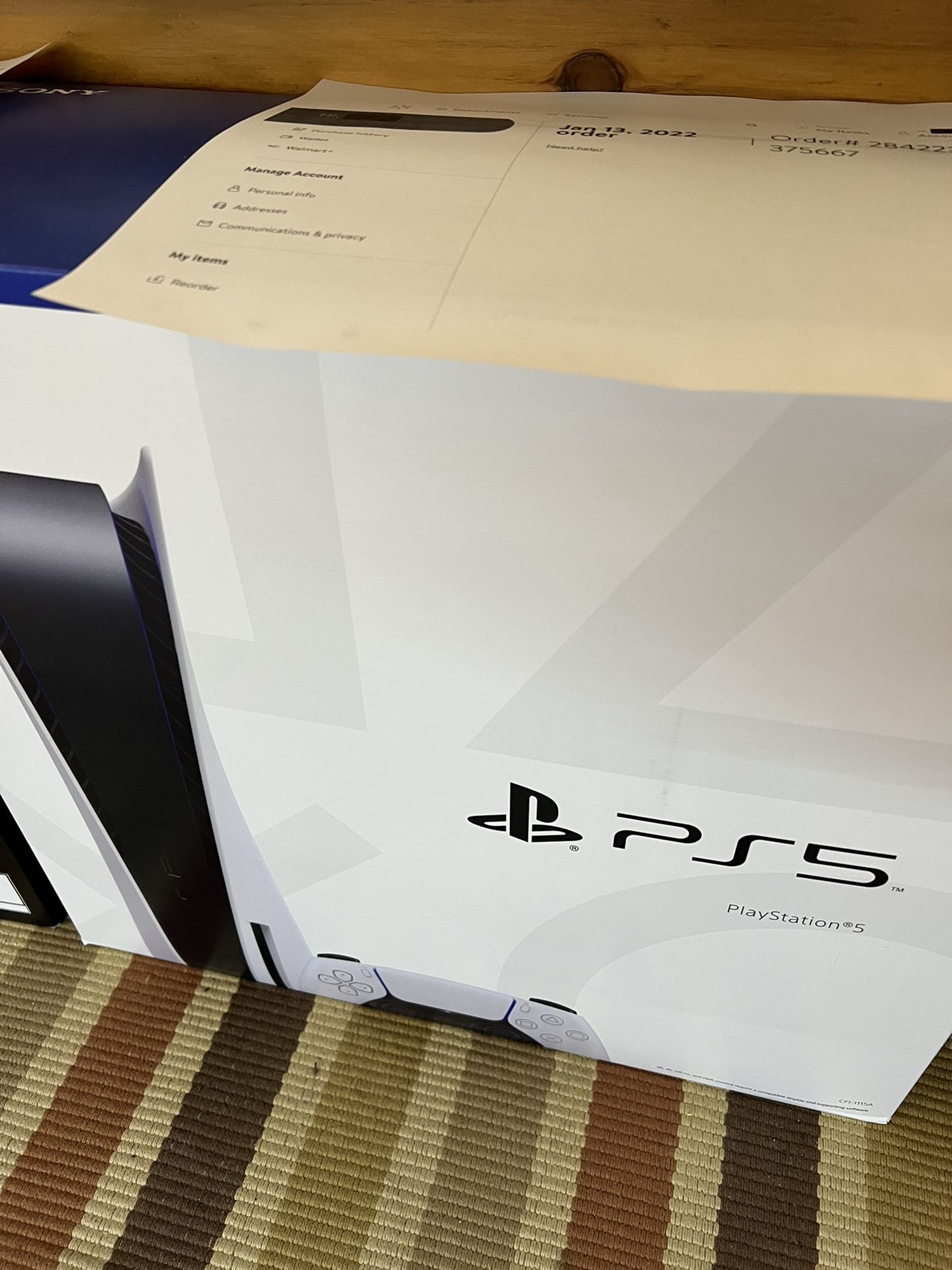 Playstation 5 disc edition Brand New W/Reciept Not opened 