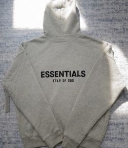 Fear of God Essentials Hoodie– Dark Oatmeal – Brand New w/ Tags