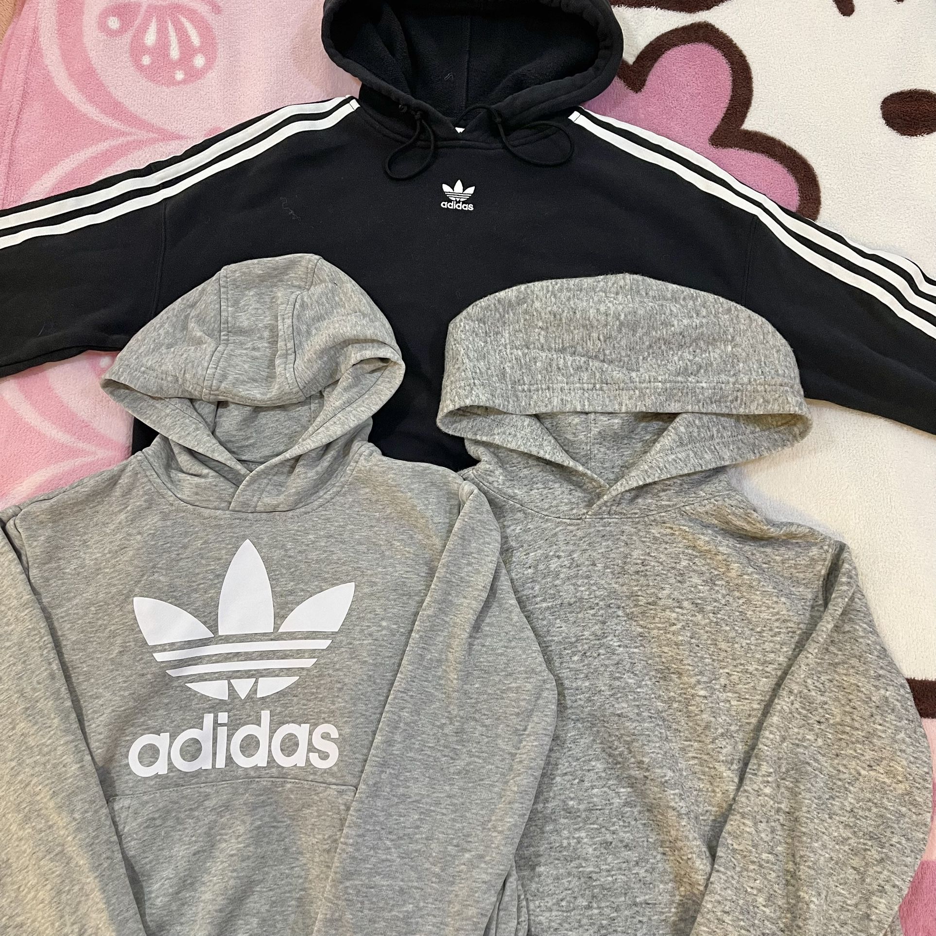 Adidas + Uniqlo Kids Boys Hoodies Sweaters Bundle - Size: 9-10  (S)