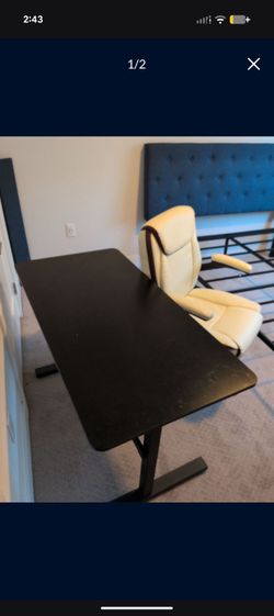Chair and desk combo