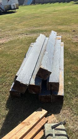 Wood beams 7ft long  $75 for all must take all