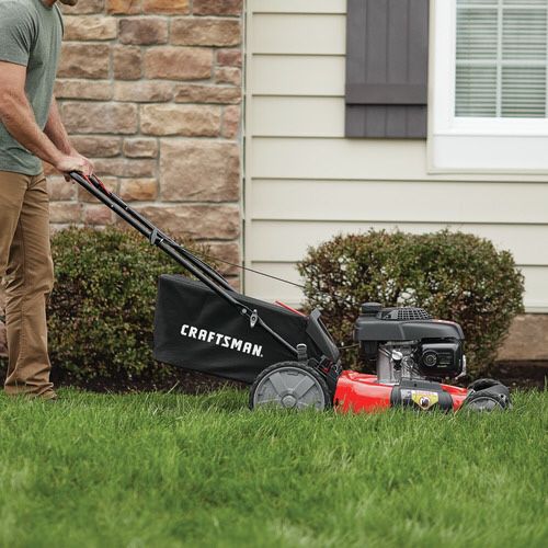 CRAFTSMAN M140 160-cc 21-in Gas Push Lawn Mower with Honda Engine for