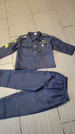 NICE 2-4 POLICE HALLOWEEN COSTUME
