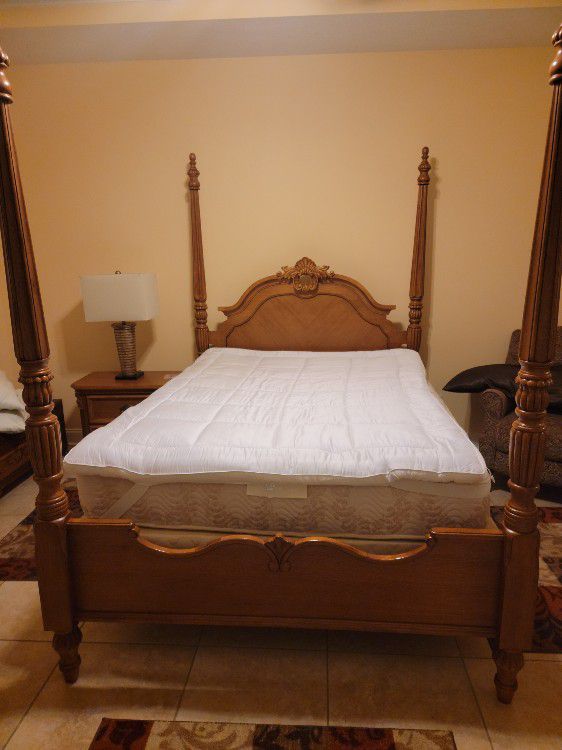 Queen Bedroom Set Oak