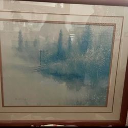 Free Blue Forest Picture