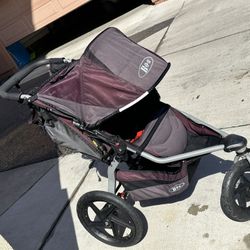 BOB Revolution Jogging Stroller w/Baby Car Seat Adapter 