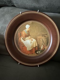 Wall decor plate