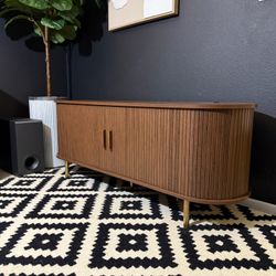 Allmodern Rounded Credenza/ Tv Stand 