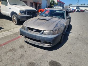 Mustang hood with scoop 99-04