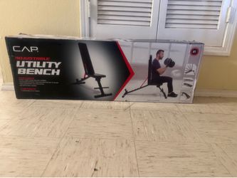 Adjustable weight bench