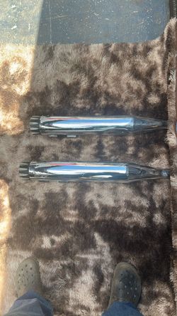Mufflers for motorcycle