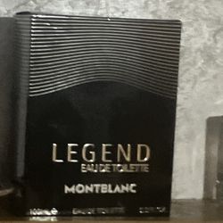 Authentic Mont Blanc Legend Eau De Toilette 3 Ounce Bottle