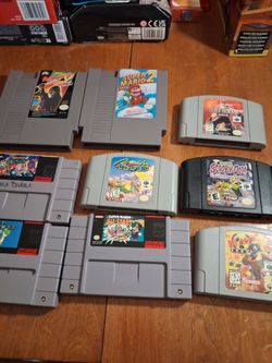 Nintendo games $20 each or take them all for 165 pick up in glendale
