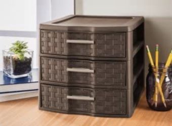 three Drawer Storage Medium Size Brand New! 25$
