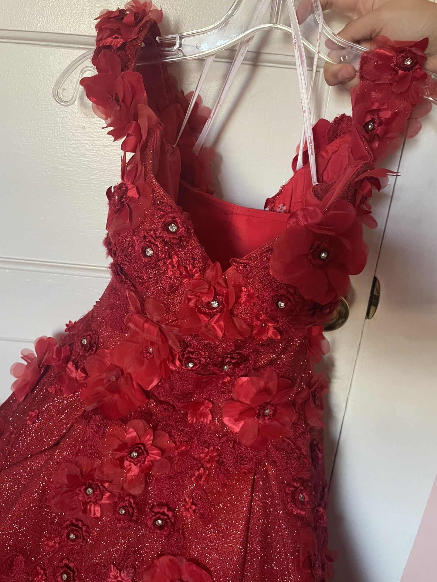 Red Quinceanera Dress