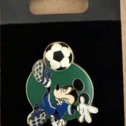 Vintage Disney Sports Series Mickey Mouse 3D Pin