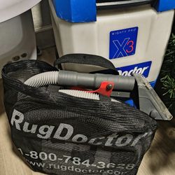 Like New Rug Doctor With Holes Attachment Works Great