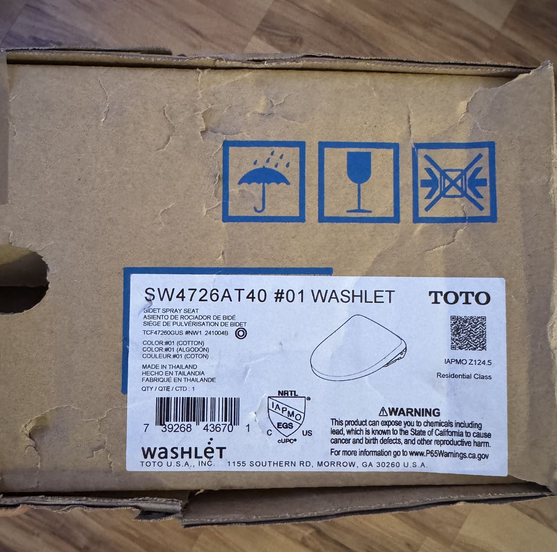 Toto Washlet Bidet Toilet Seat