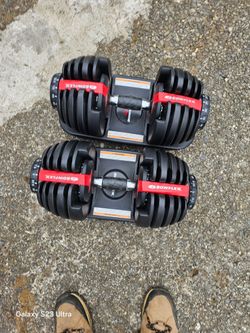 Bowflex Dumbells 5-52