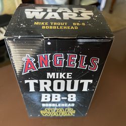 Angels Mike Trout BB-8 Bobblehead Star Wars 