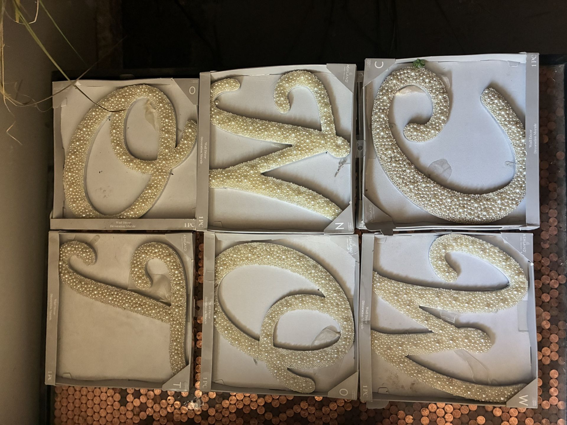 White Pearl Letters 