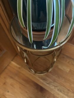 Gold Mirrored Table 