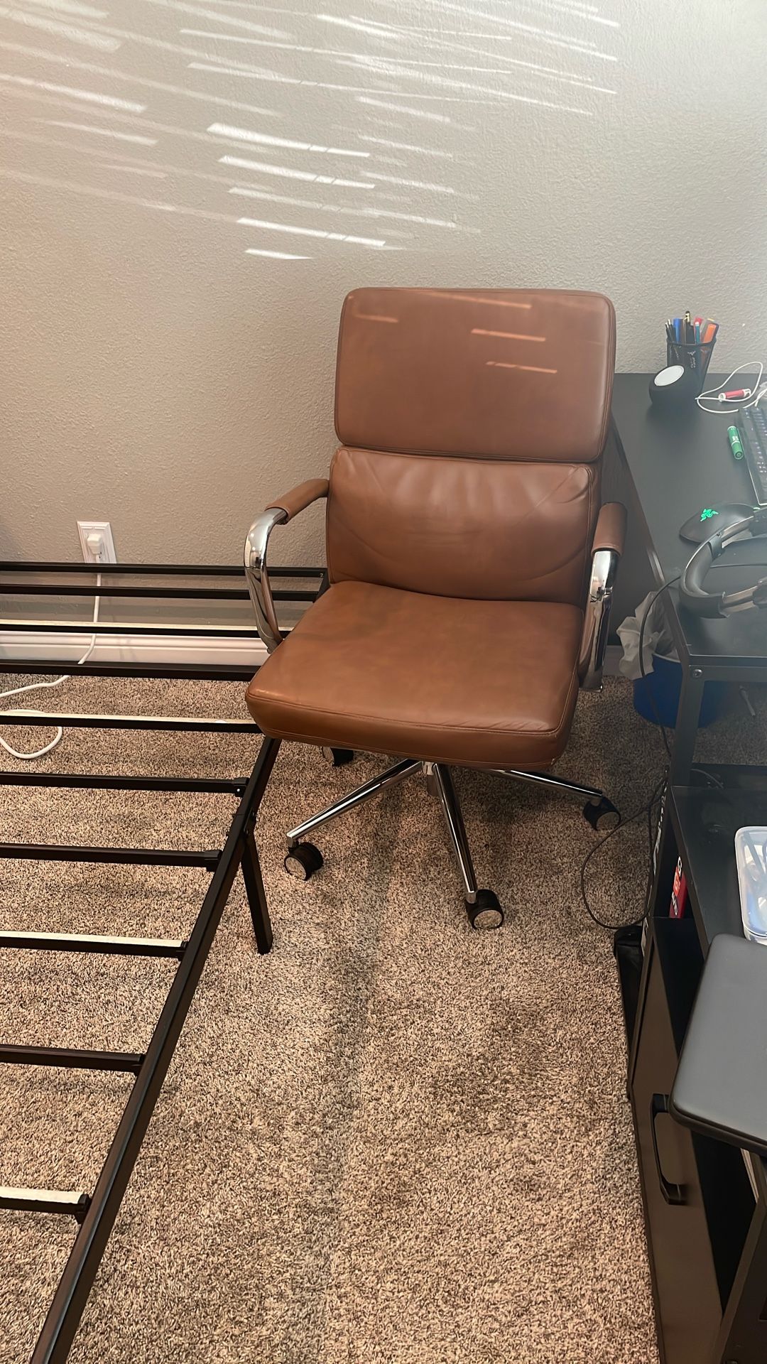 Brown Desk Chair