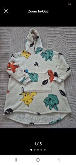 Pokemon oversized blanket hoodie
