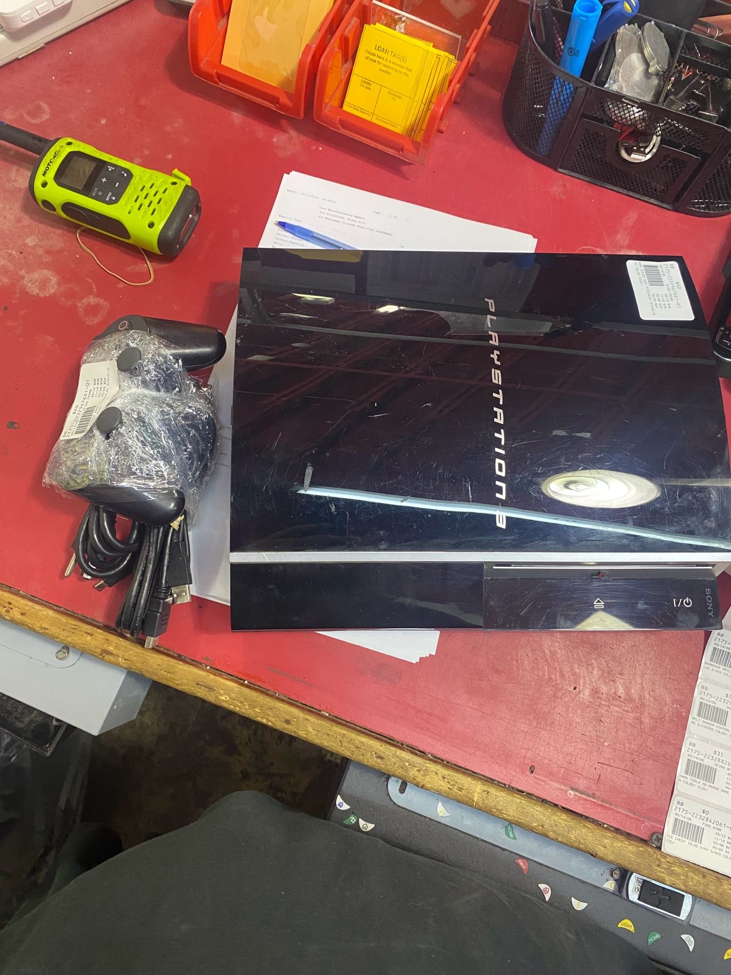 Ps3 with cables n controller