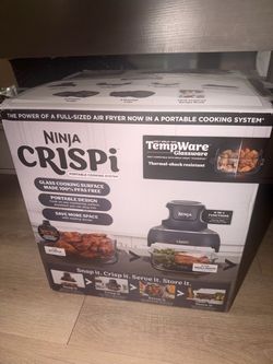 Ninja Crispi 4-in-1 Glass Air Fryer – Gray