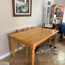 Solid Wood Dining Table