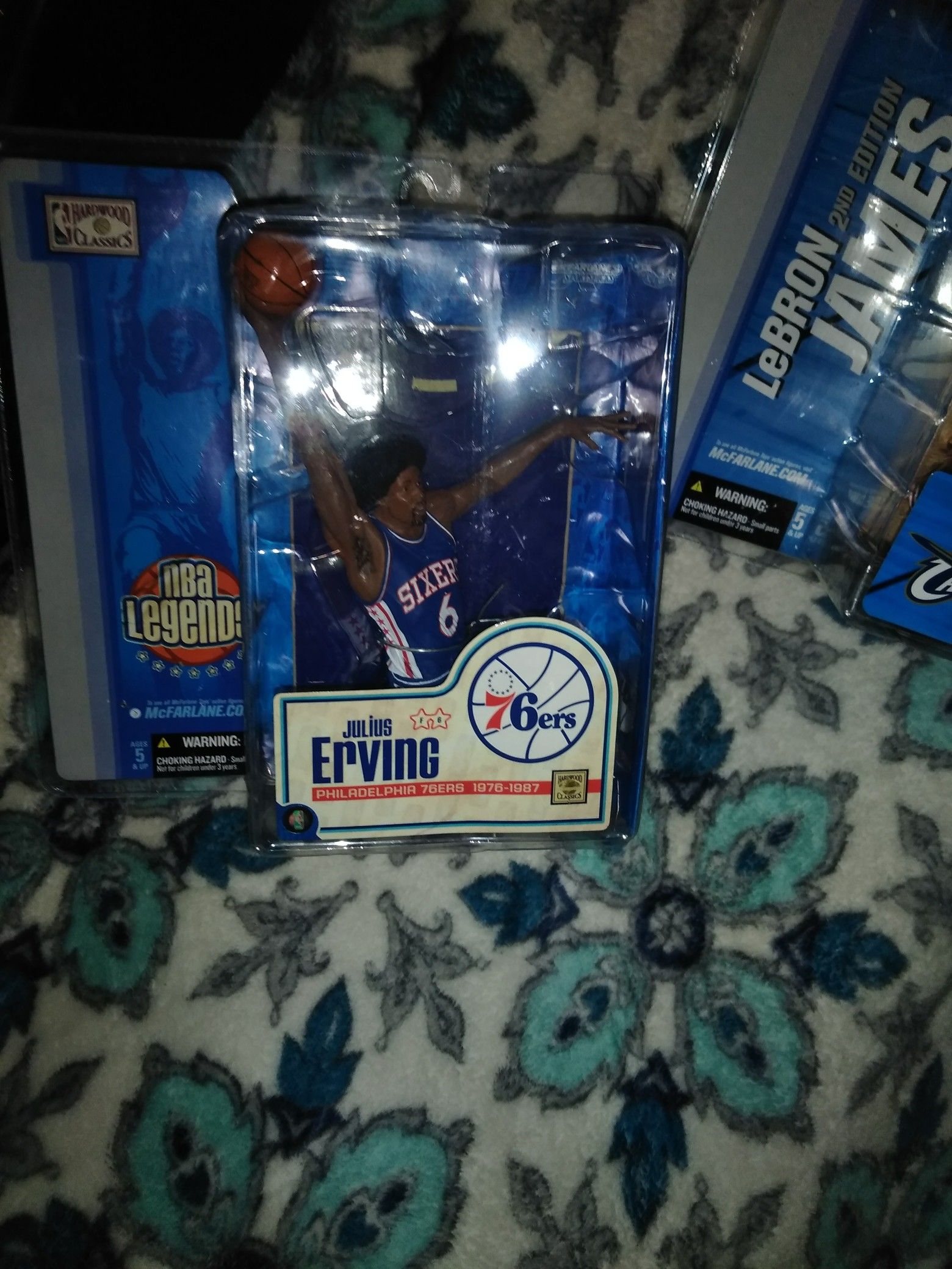 Julius Erving NBA action figure