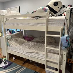 Solid Wood Twin Bunk