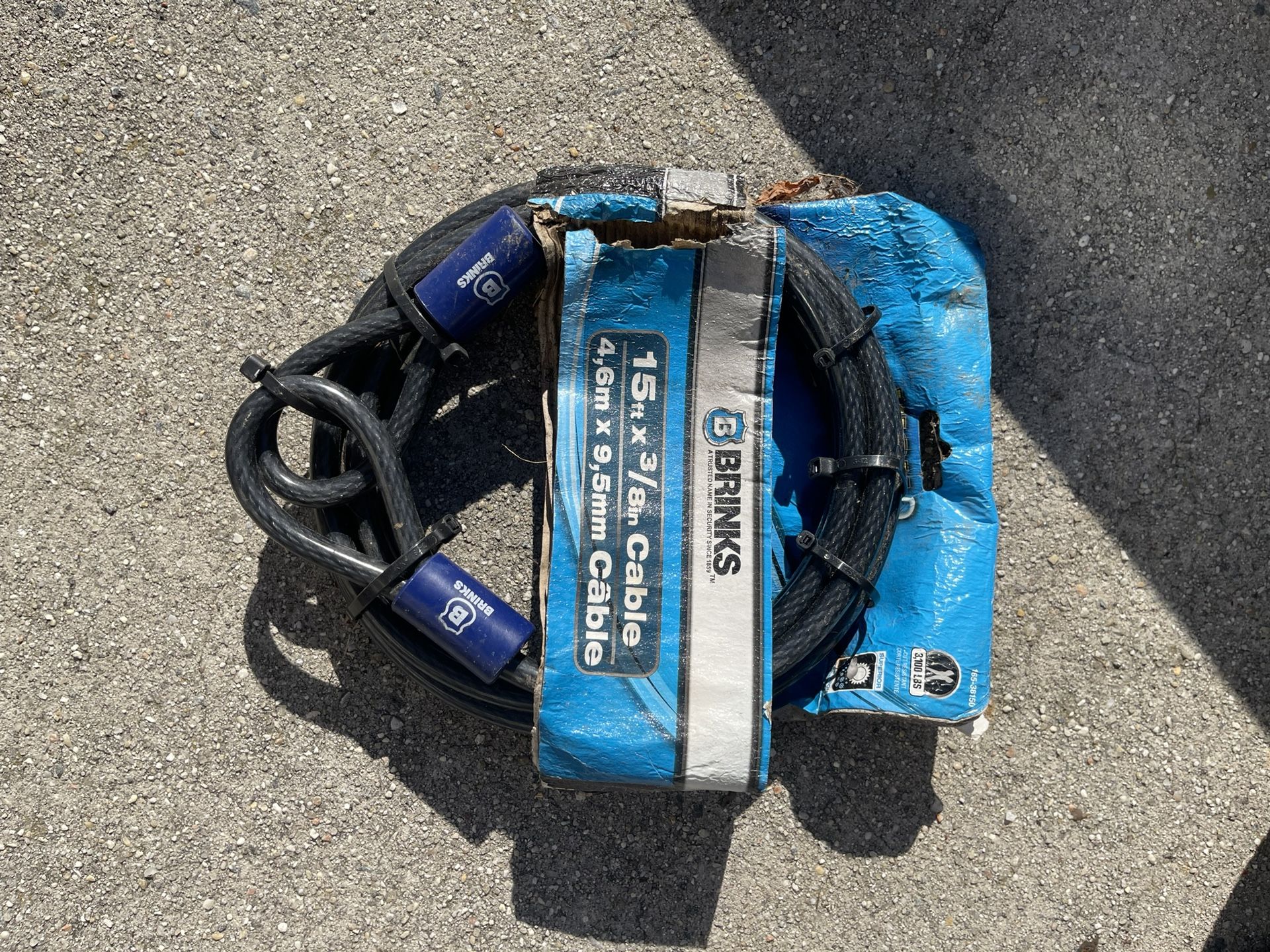 Brinks security cable