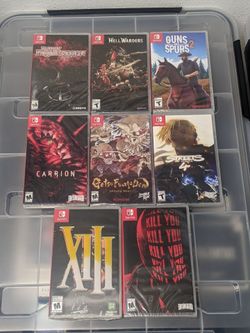 Nintendo Switch Video Game lot New