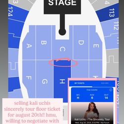 Kali Uchis Concert Ticket