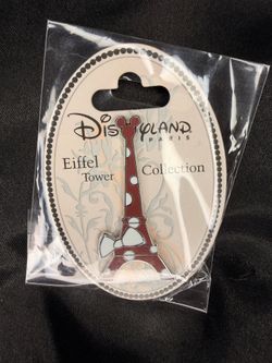 Disneyland Paris Eiffel Tower Collection Minnie Mouse Pin