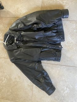 Almost new Leather Motorcycle Jacket