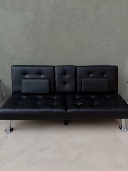 Sofa bed Faux leather