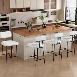 Counter Height Bar Stools Set of 2 or 4 pieces