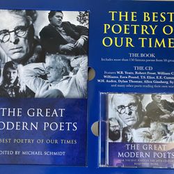 The Greatest Modern Poets - Book & Audio CD