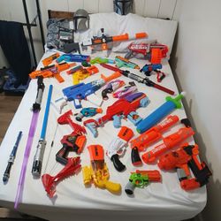 Nerf And Toy Lot
