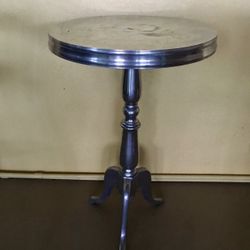 Bar Bistro Stainless Silver Table