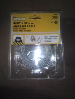 3/32" x 30' Aircraft Cables