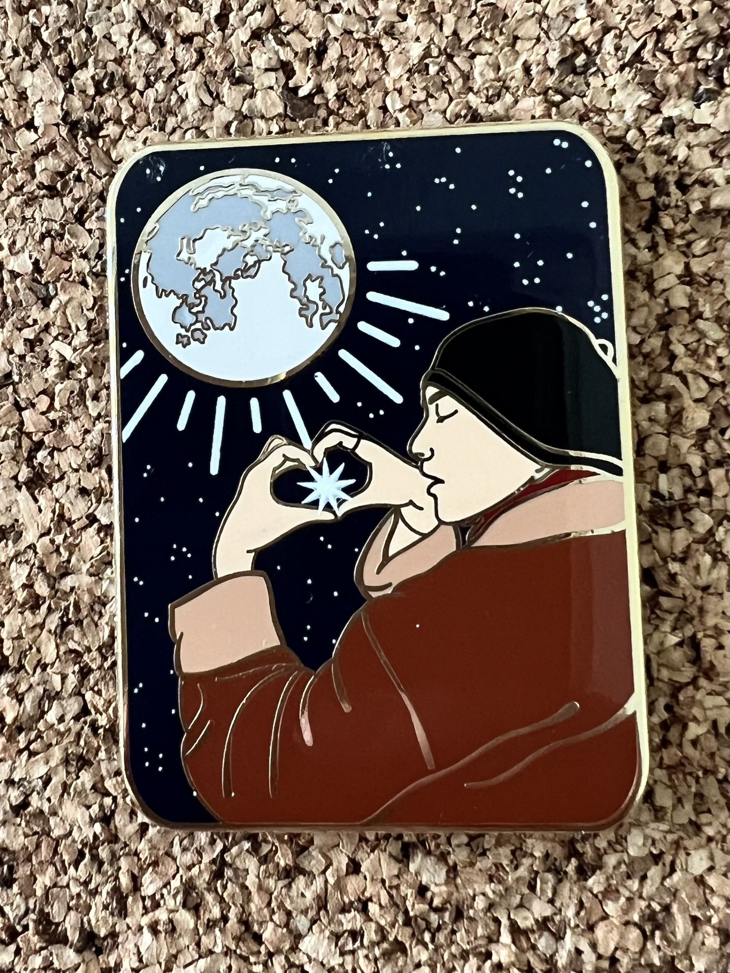 BTS Enamel Pin