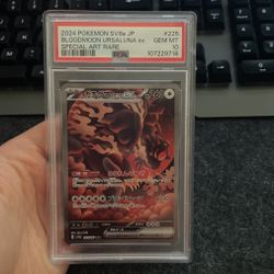 PSA 10 Bloodmoon Ursaluna Ex