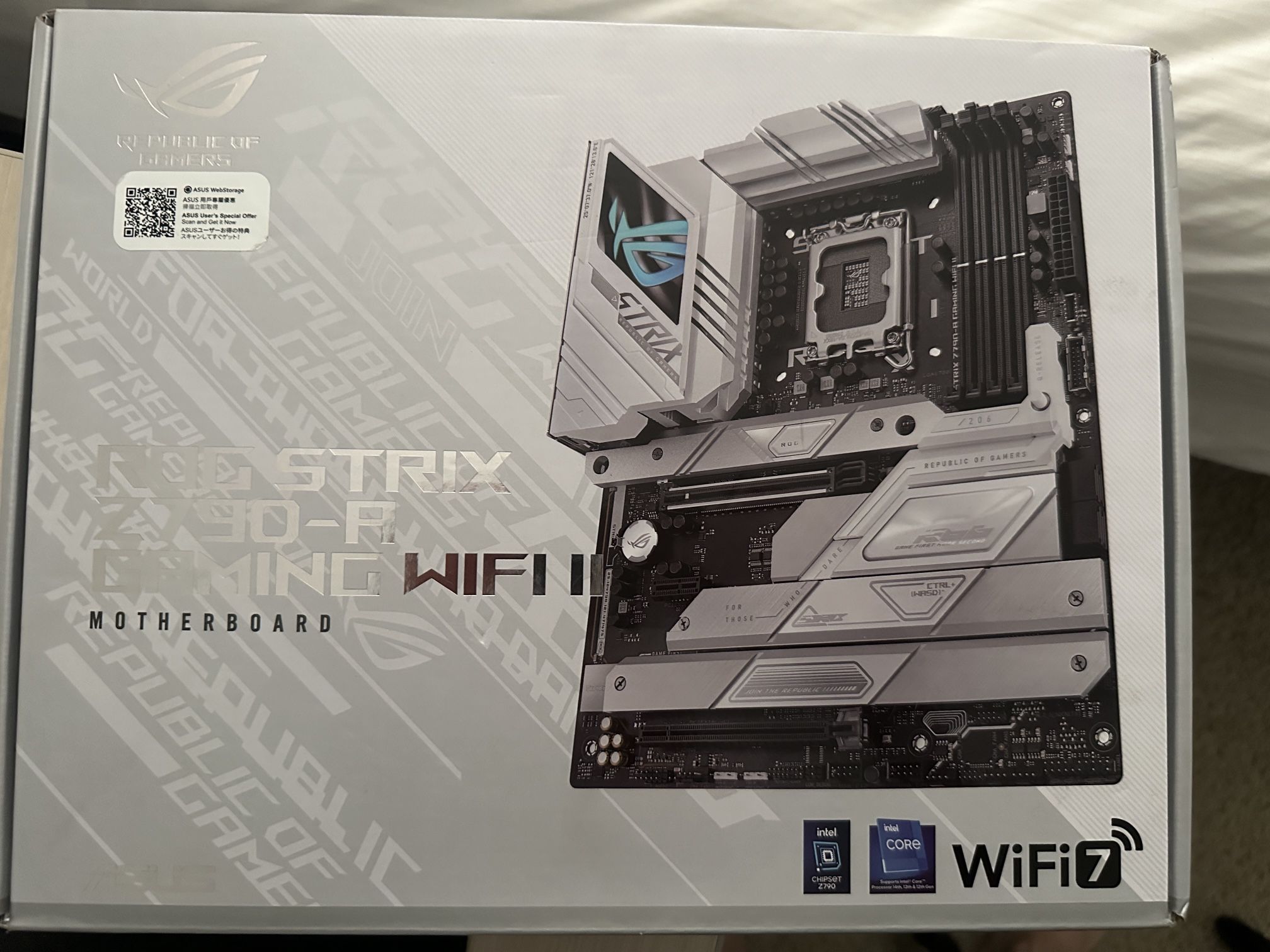 Asus rog strix z790-A gaming wifi 2 motherboard